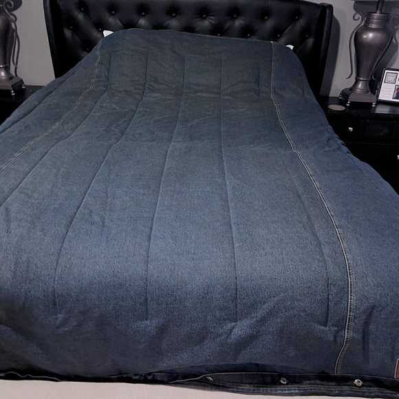 Nautica Dark Blue Denim comforter - Picture 1 of 3